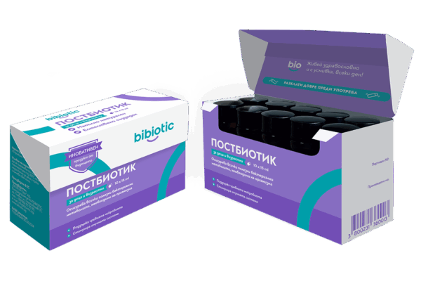 2x Постбиотик Bibiotic® за деца и възрастни